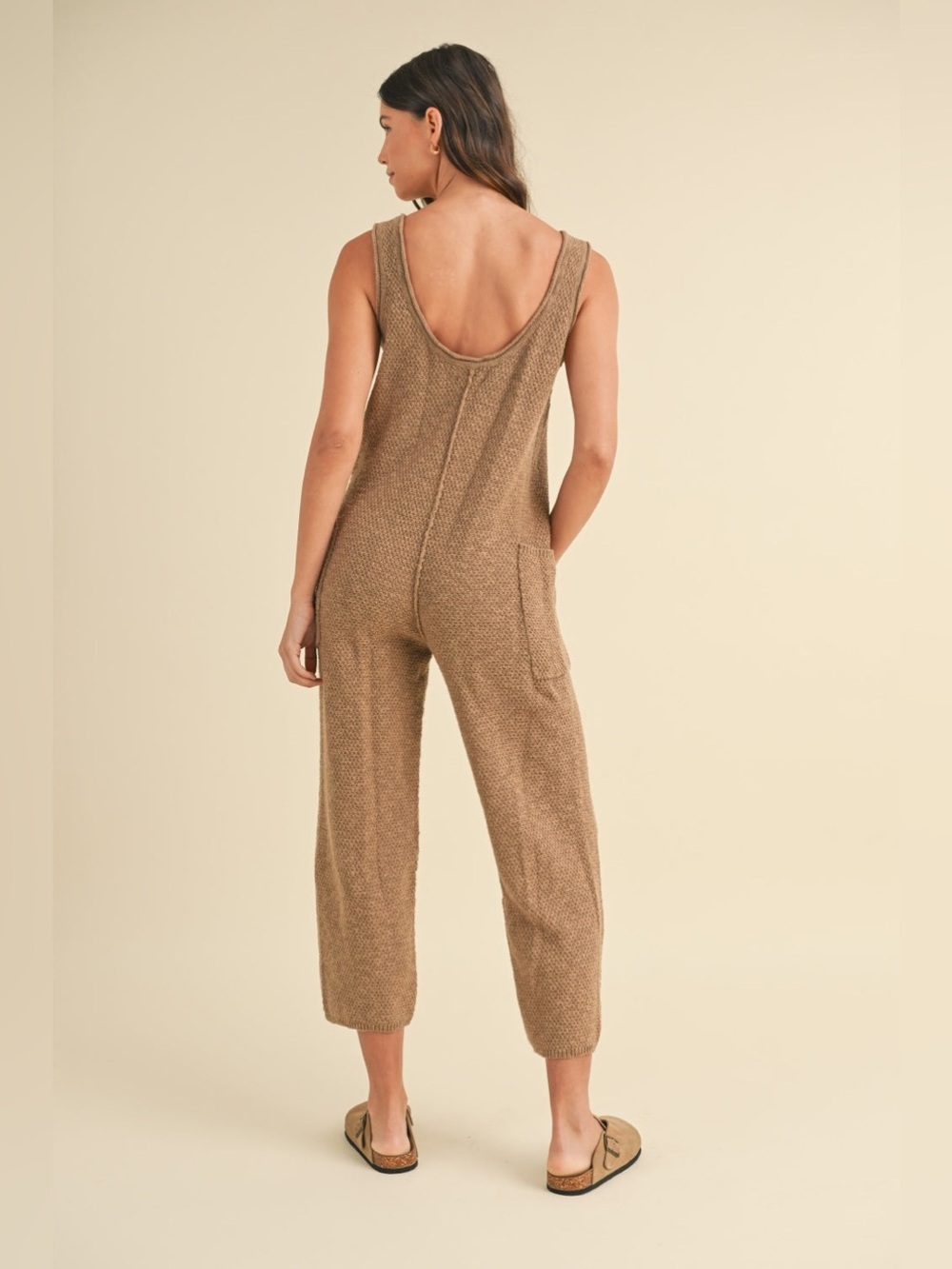 NWT Mable Sleeveless Knit Jumpsuit - sz S - Picture 2 of 6